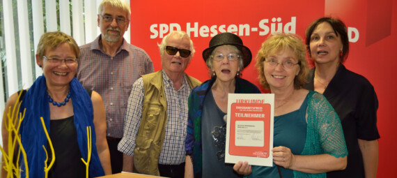 Ehrenamtspreis der SPD Hessen-Süd 2013